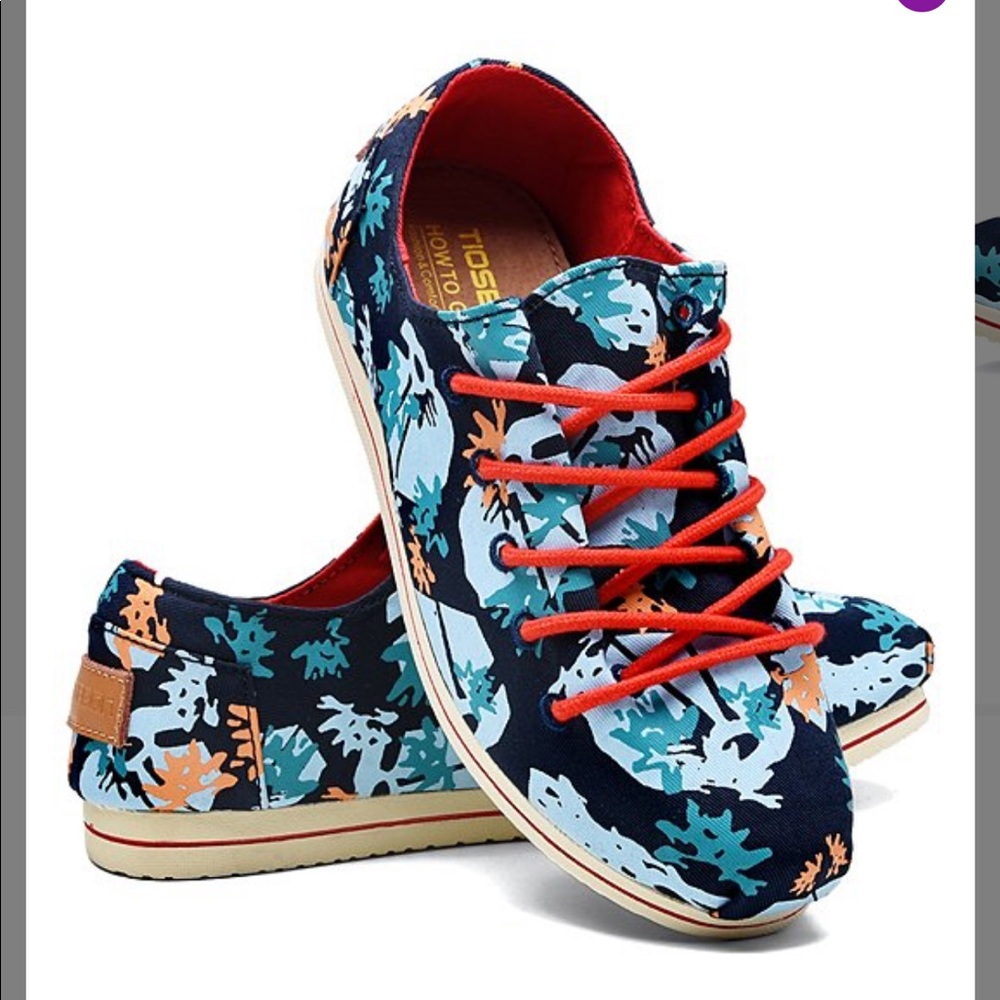 Multicolored Canvas sneakers